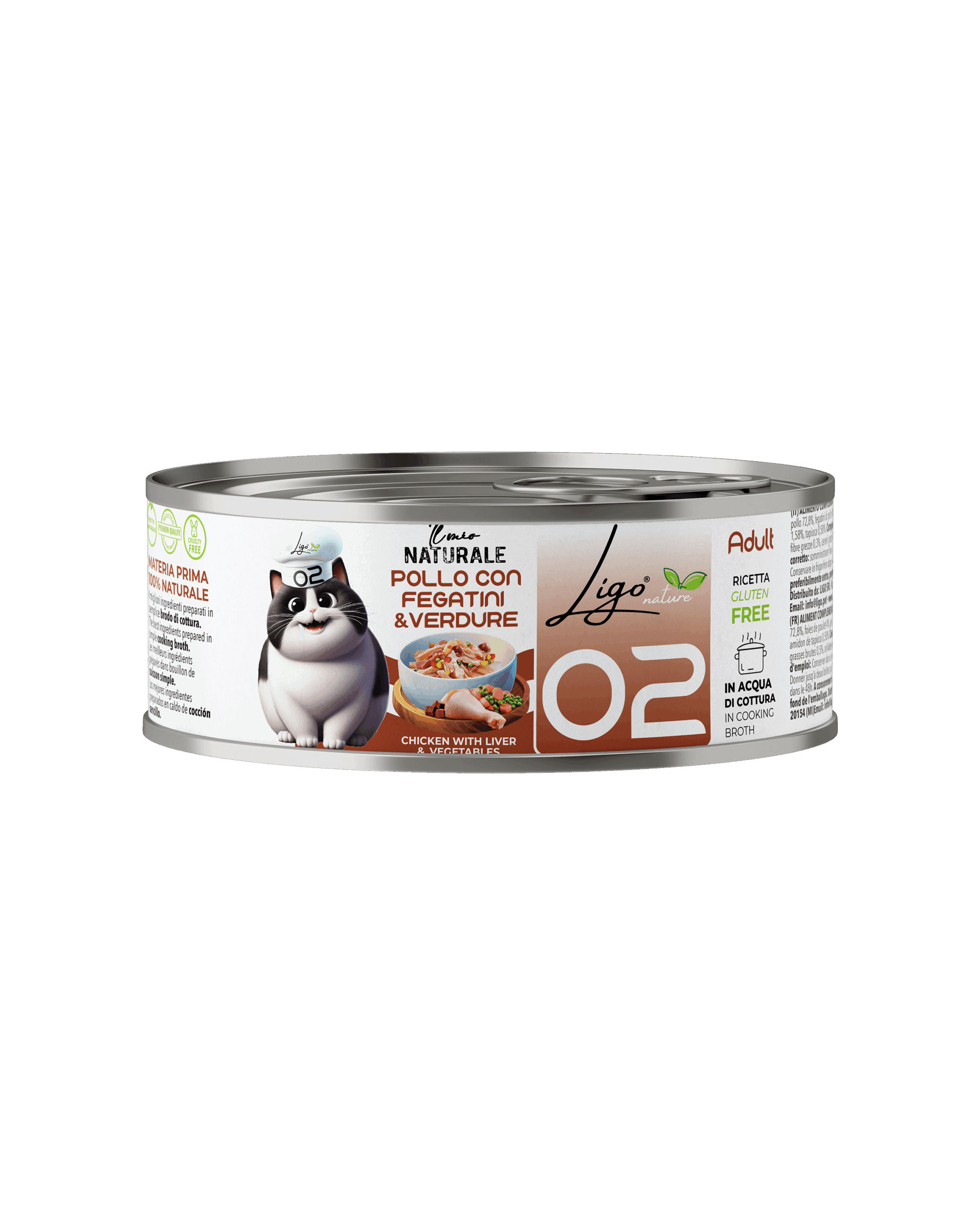 Chicken with Liver & Vegetables - Ligo Nature