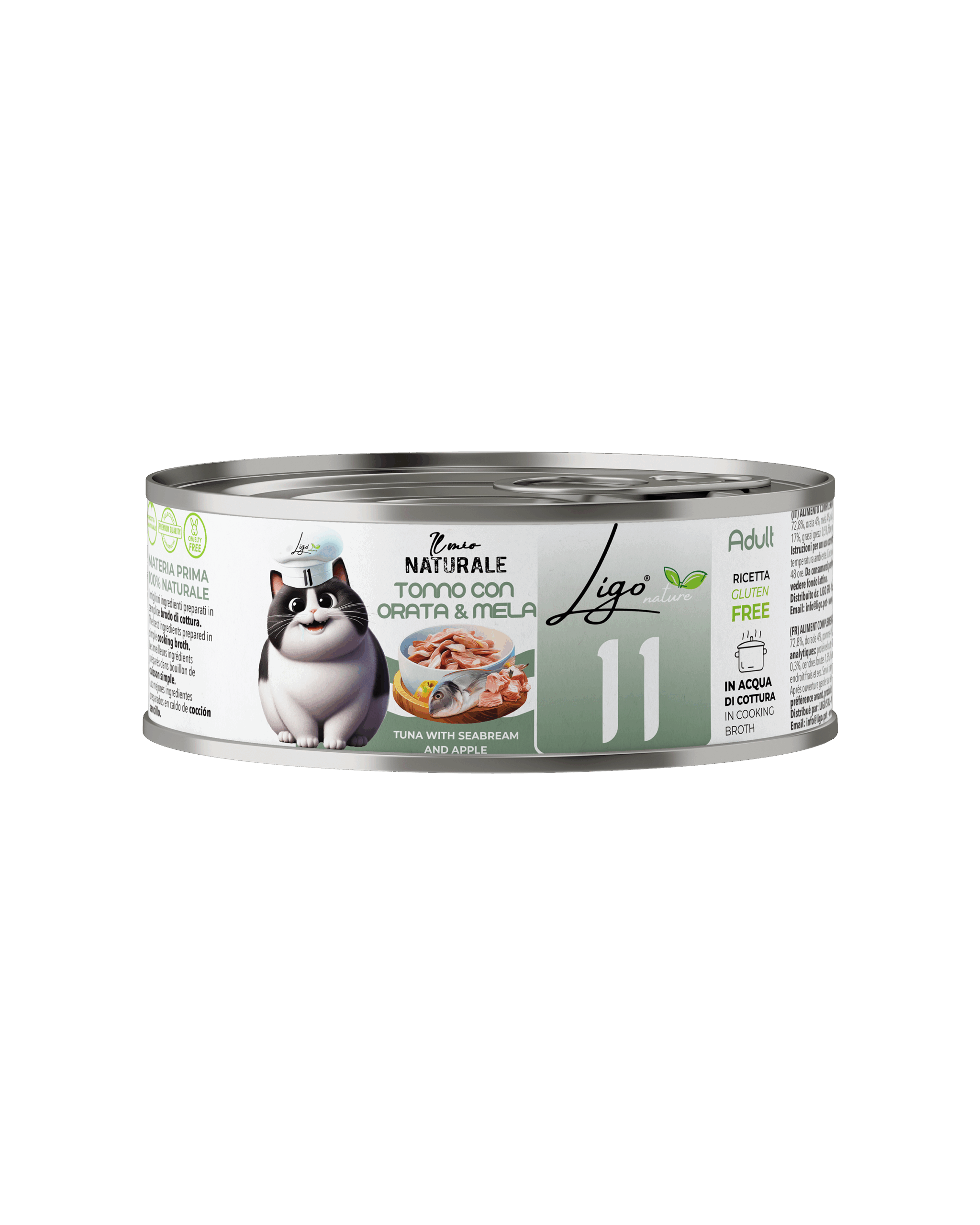 Tuna with Sea bream & Apple - Ligo Nature