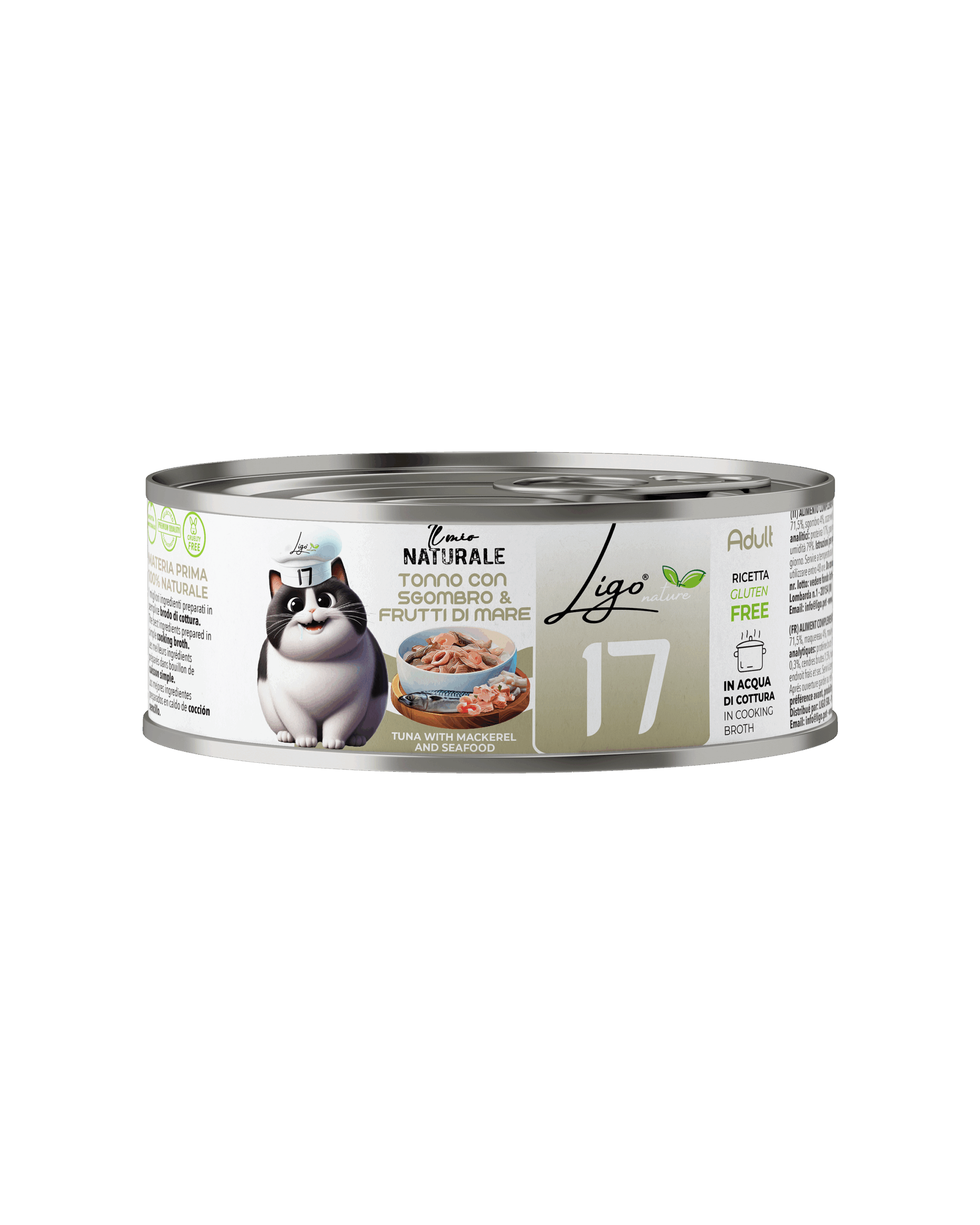 Tuna with Mackerel & Seafood - Ligo Nature