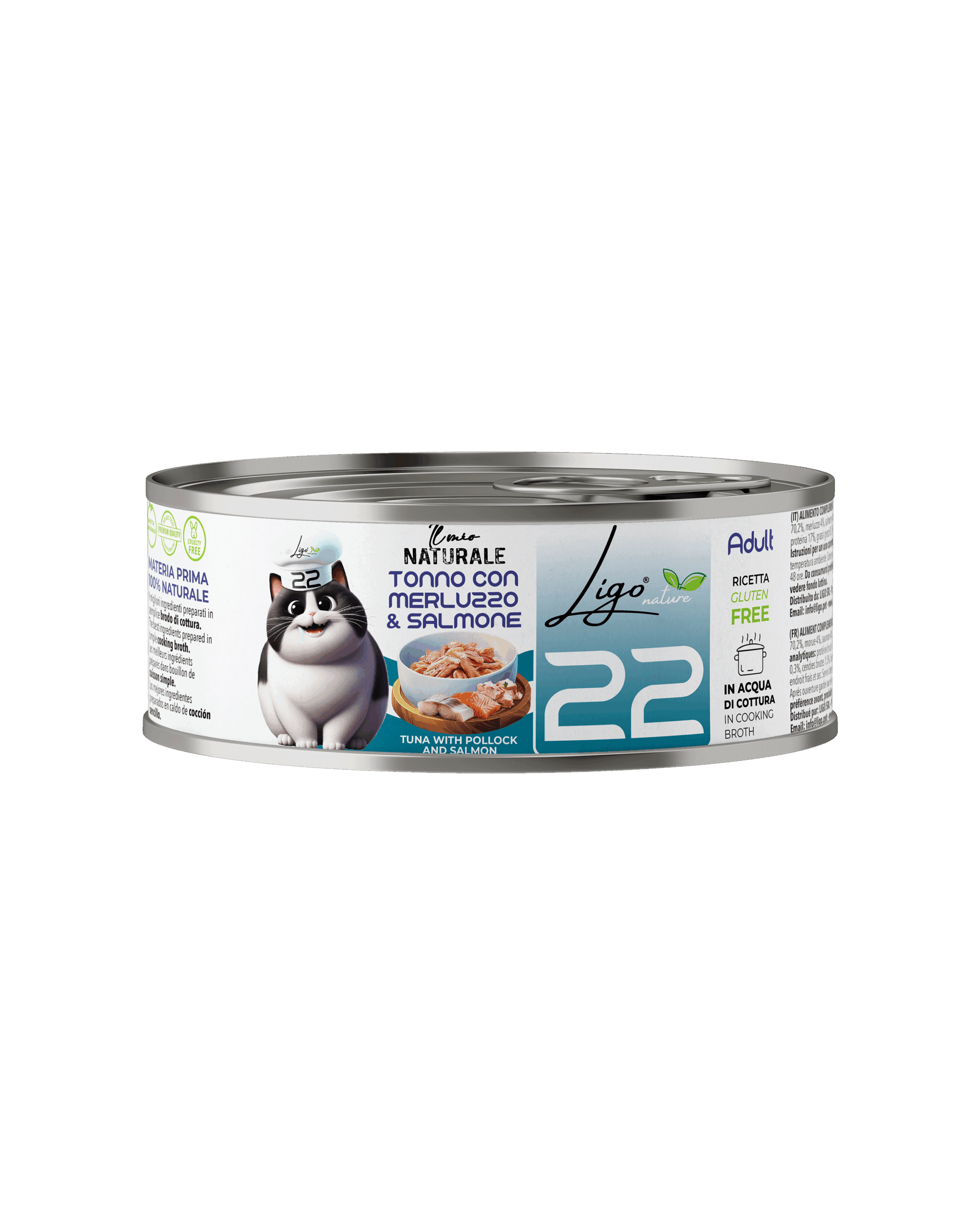 Tuna with Cod & Salmon - Ligo Nature