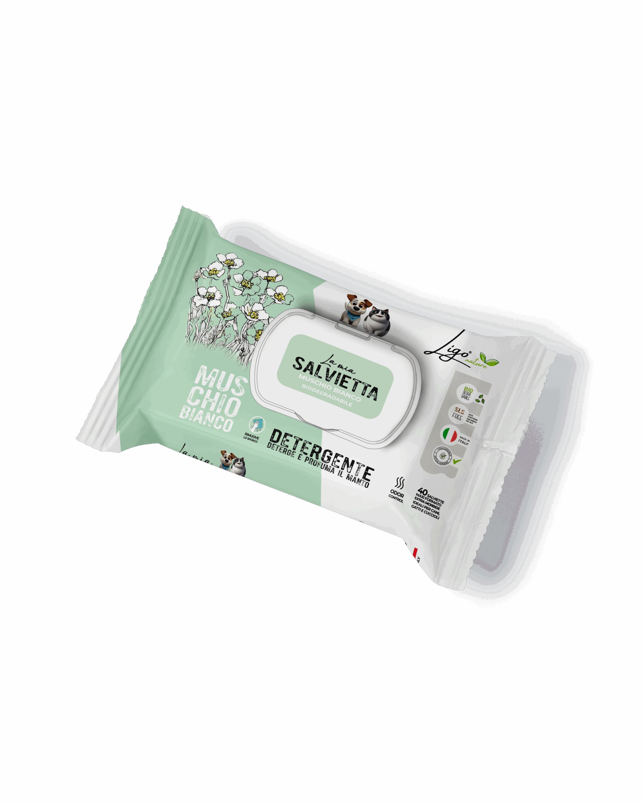 Cleansing White Musk Wipe - Ligo Nature