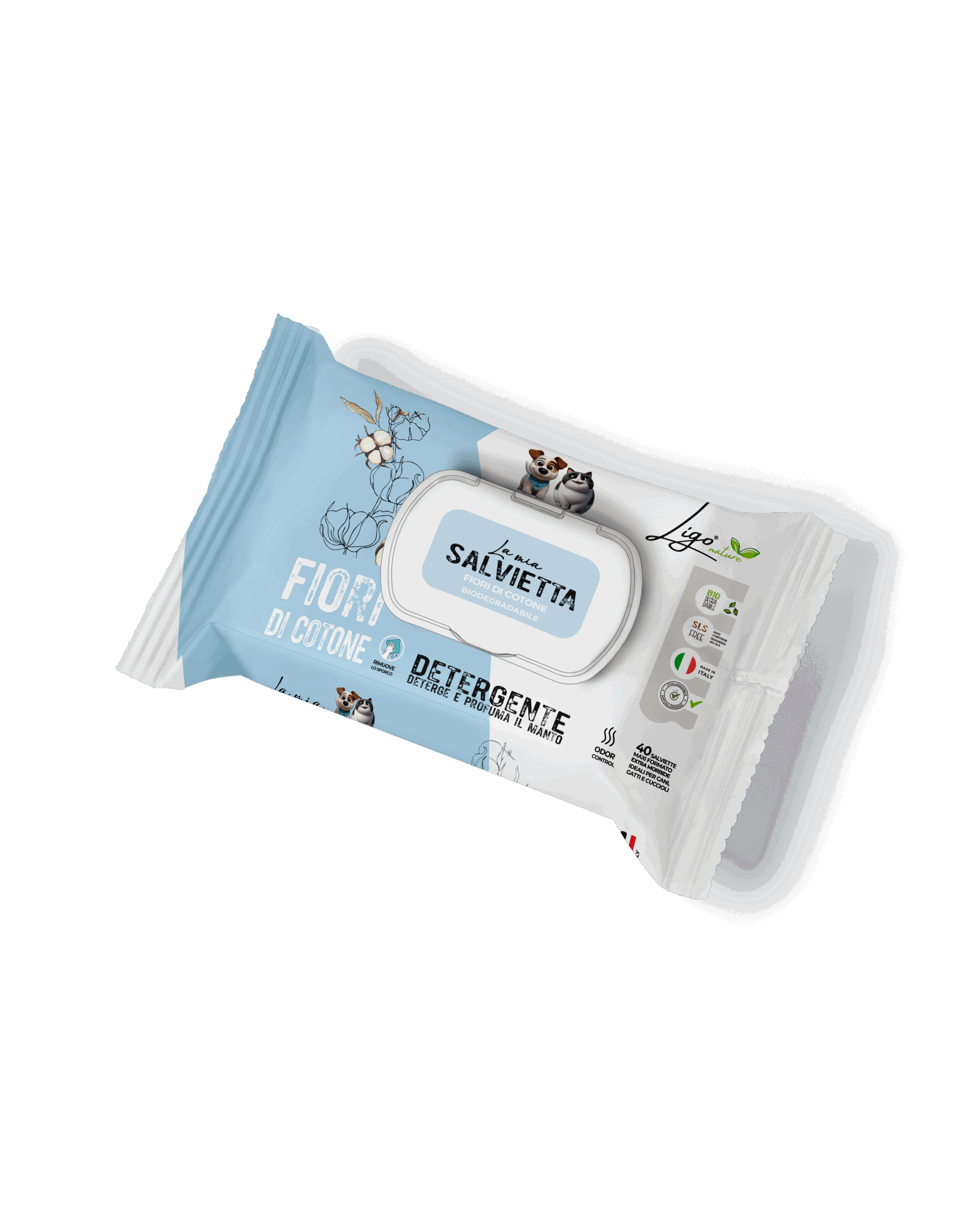 Cleansing Cotton Flower Wipe - Ligo Nature