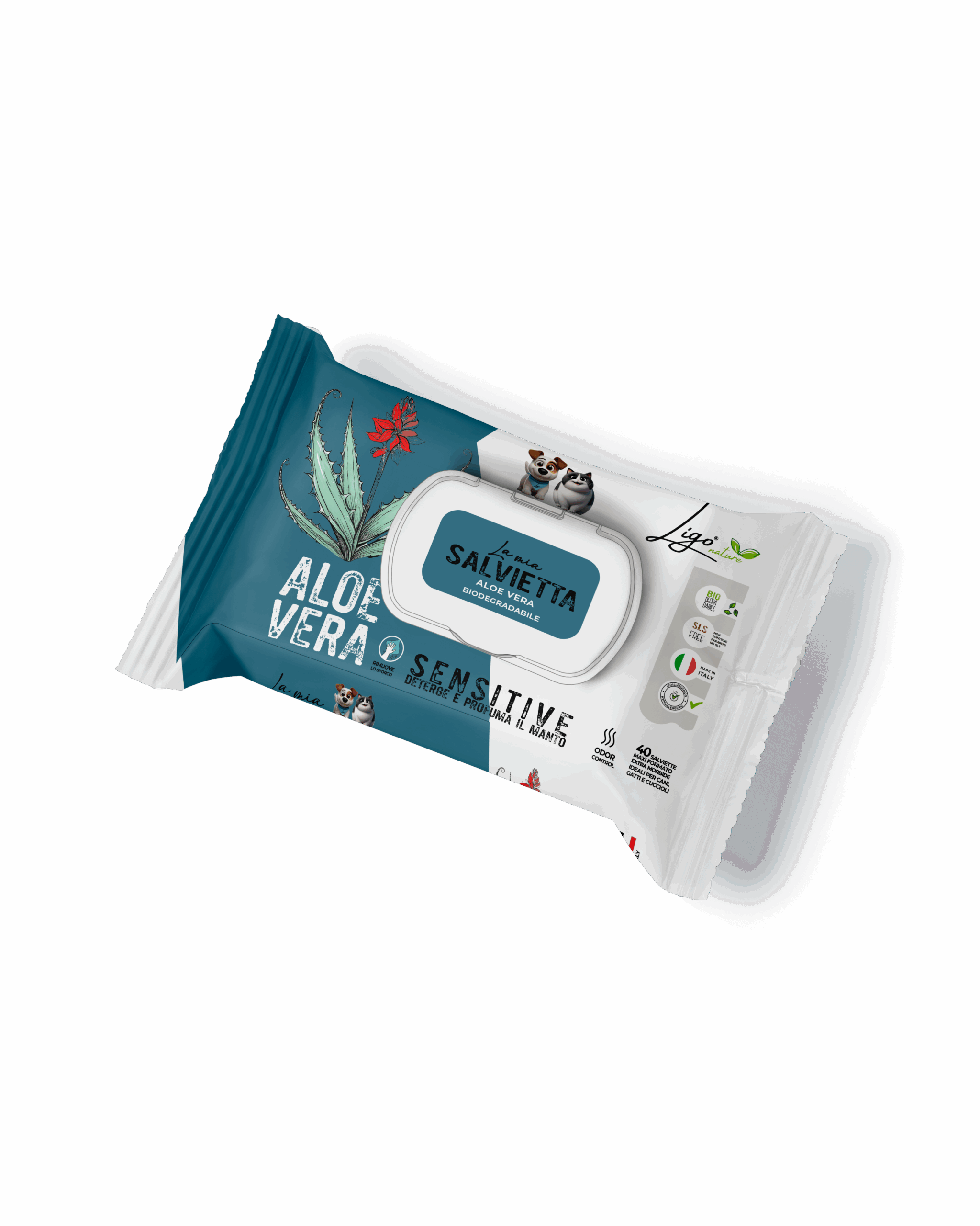 Sensitive Aloe Vera Wipe - Ligo Nature