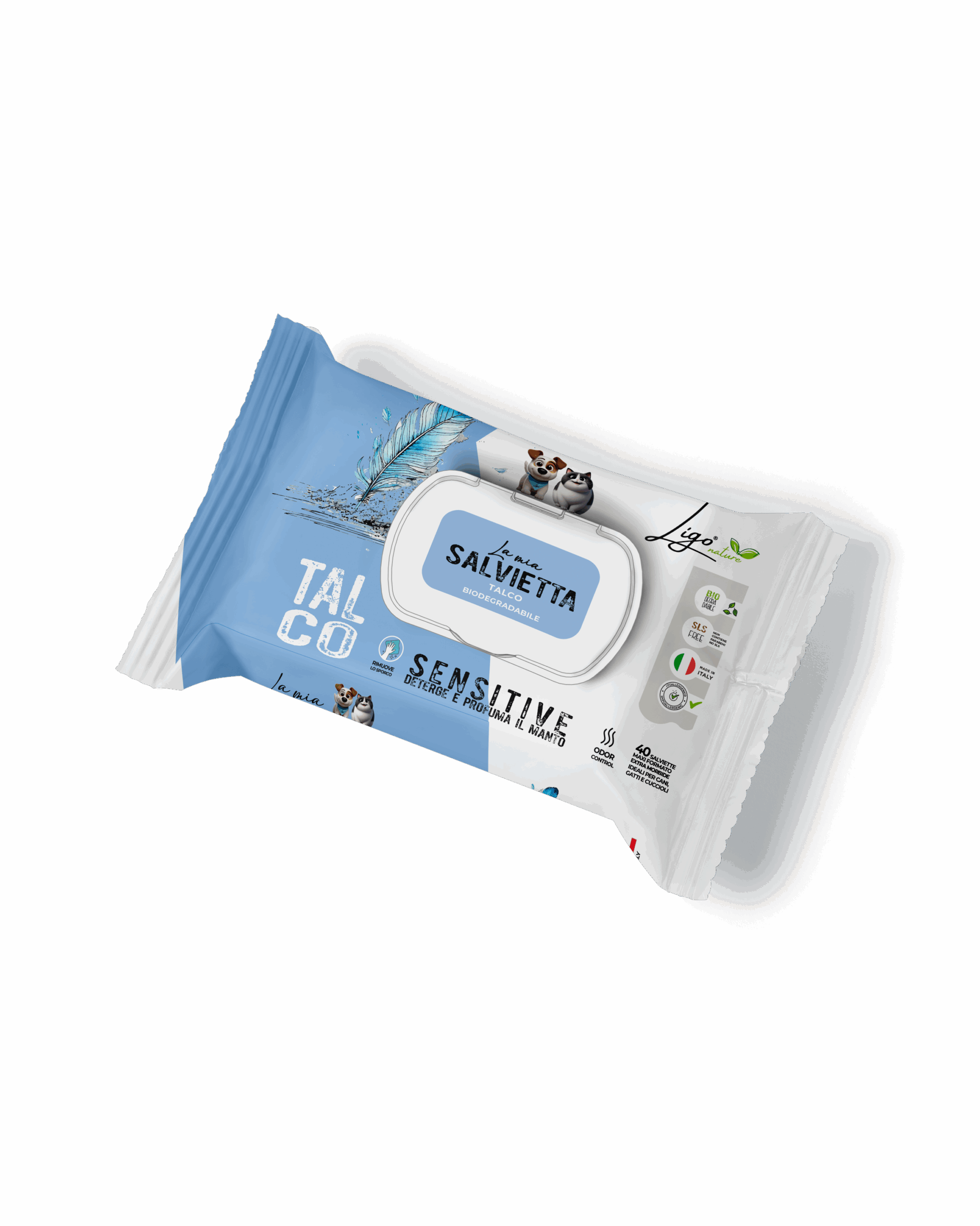 Sensitive Talcum Wipe - Ligo Nature