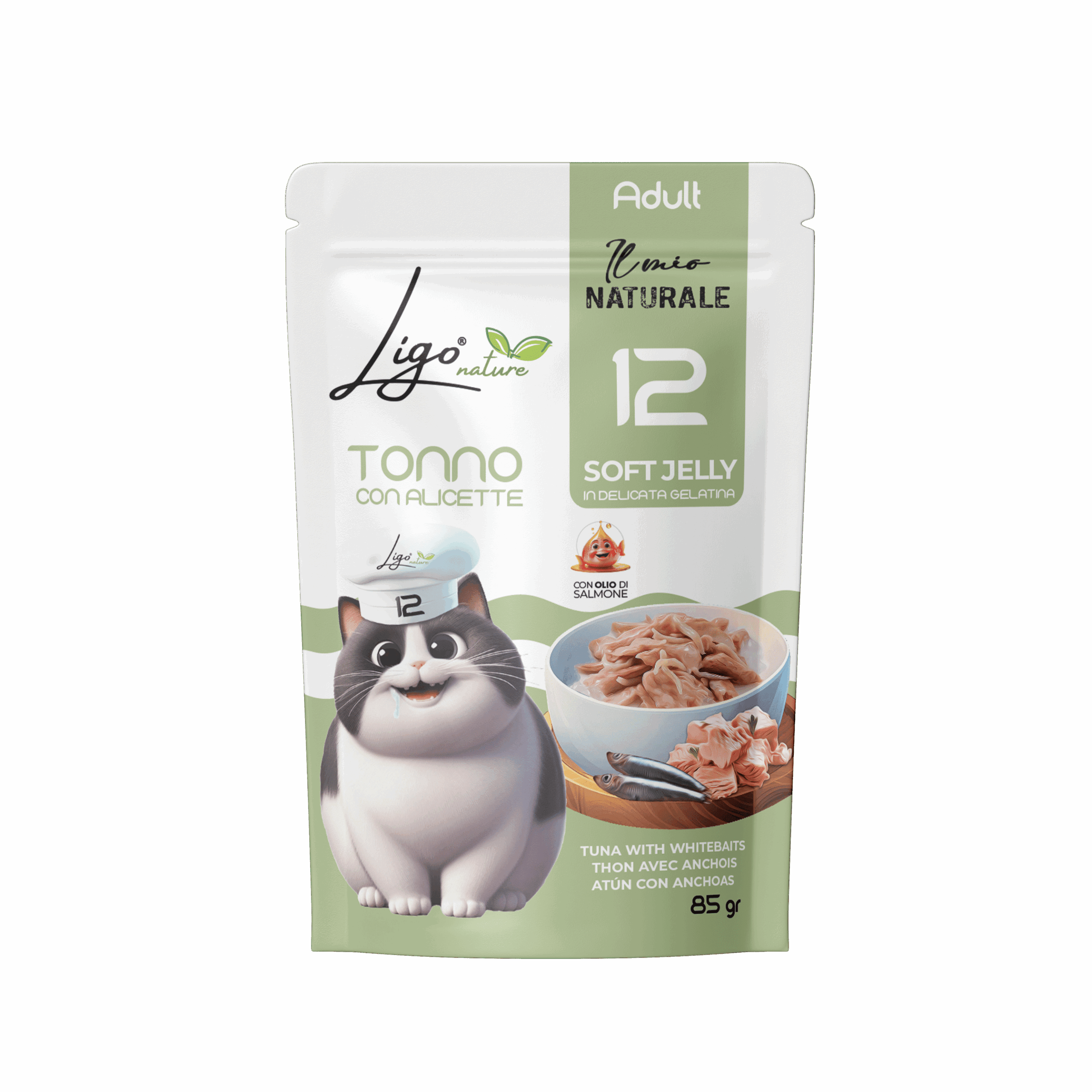 Soft Jelly Tuna with Anchovies - Ligo Nature