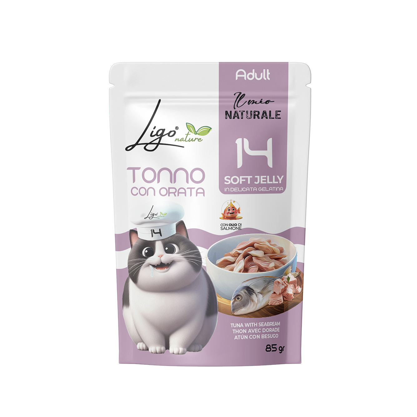 Soft Jelly Tuna with Sea bream - Ligo Nature