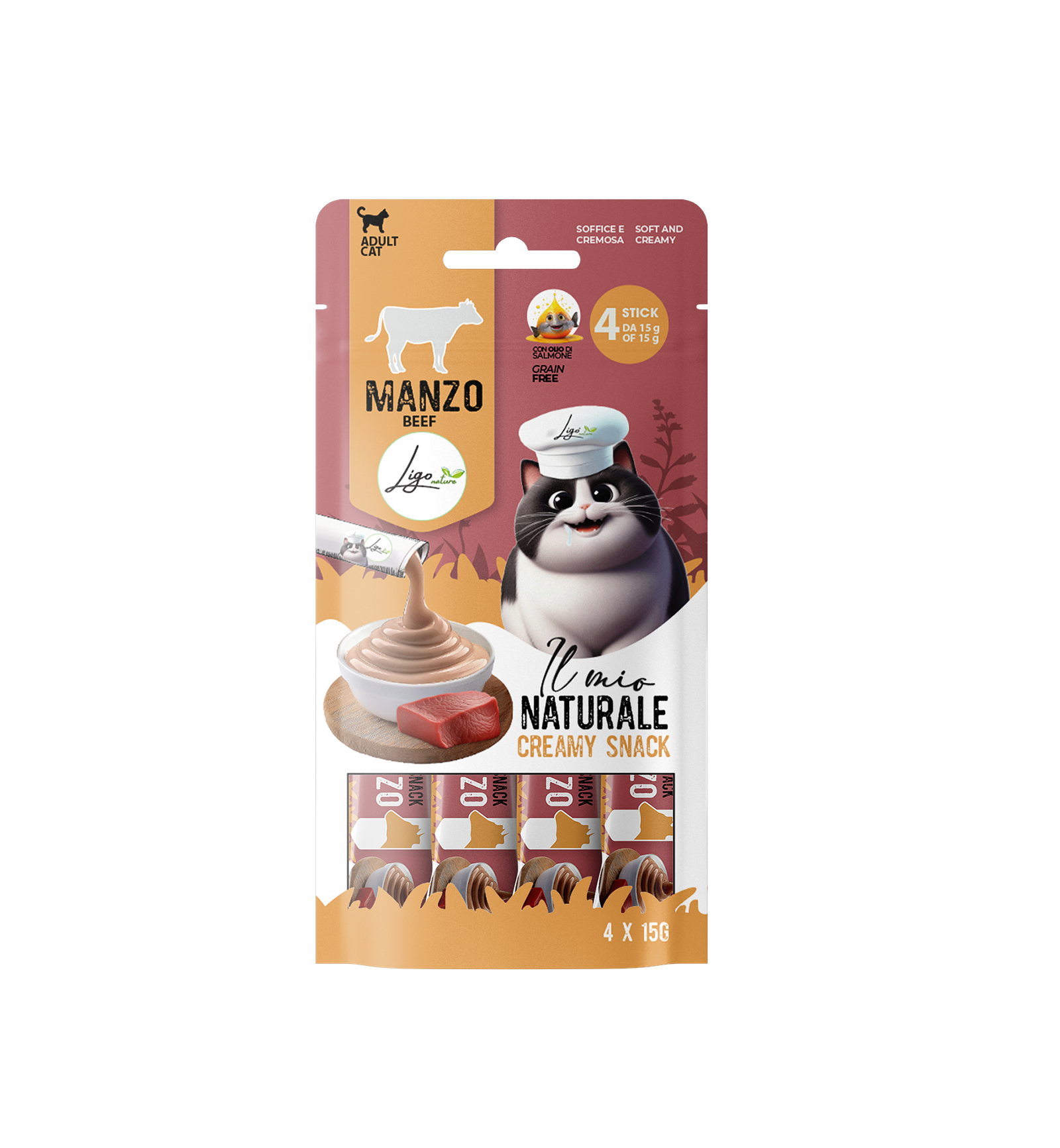 Beef Creamy Snack - Ligo Nature