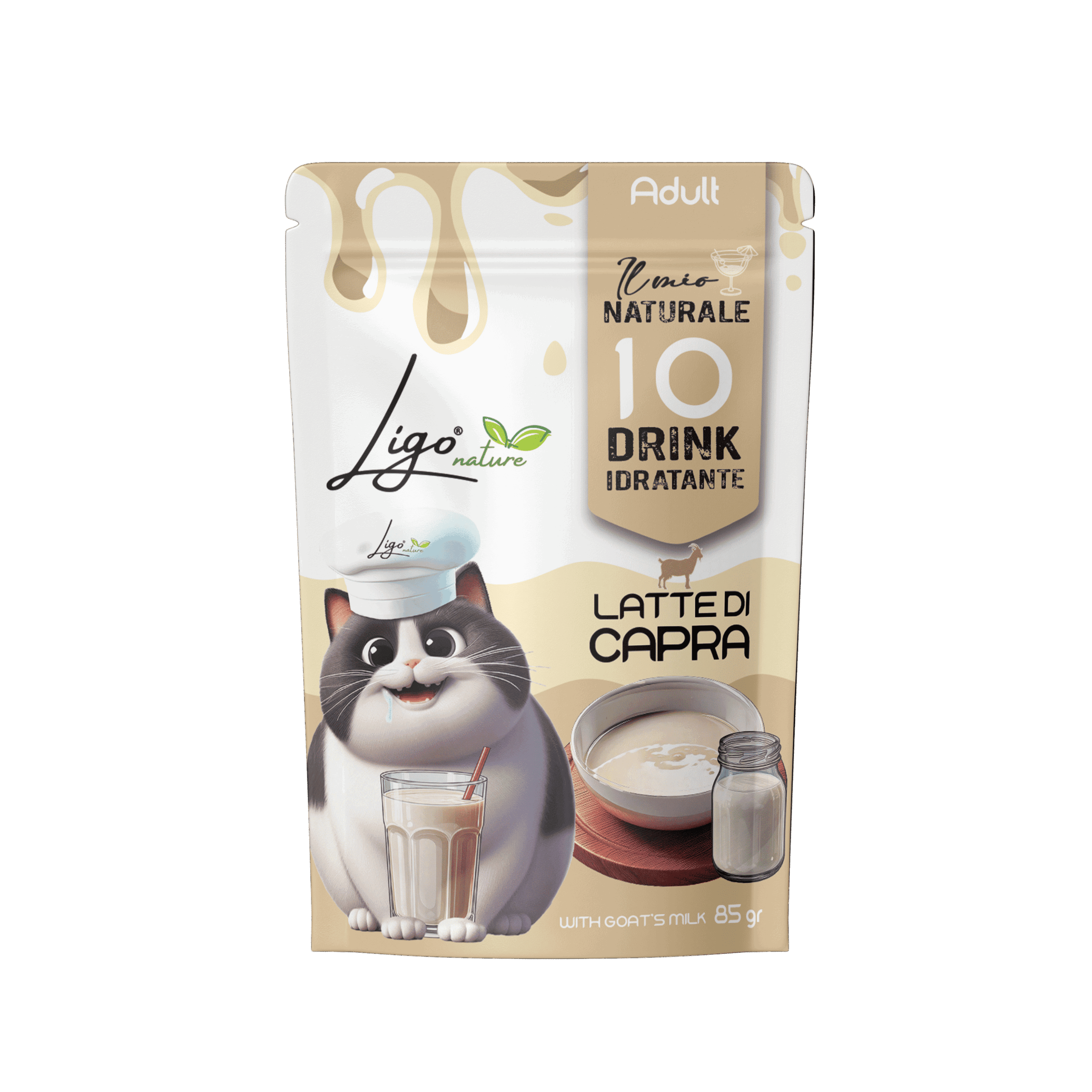 La Mia Naturale Soup Drink Goat milk - Ligo Nature