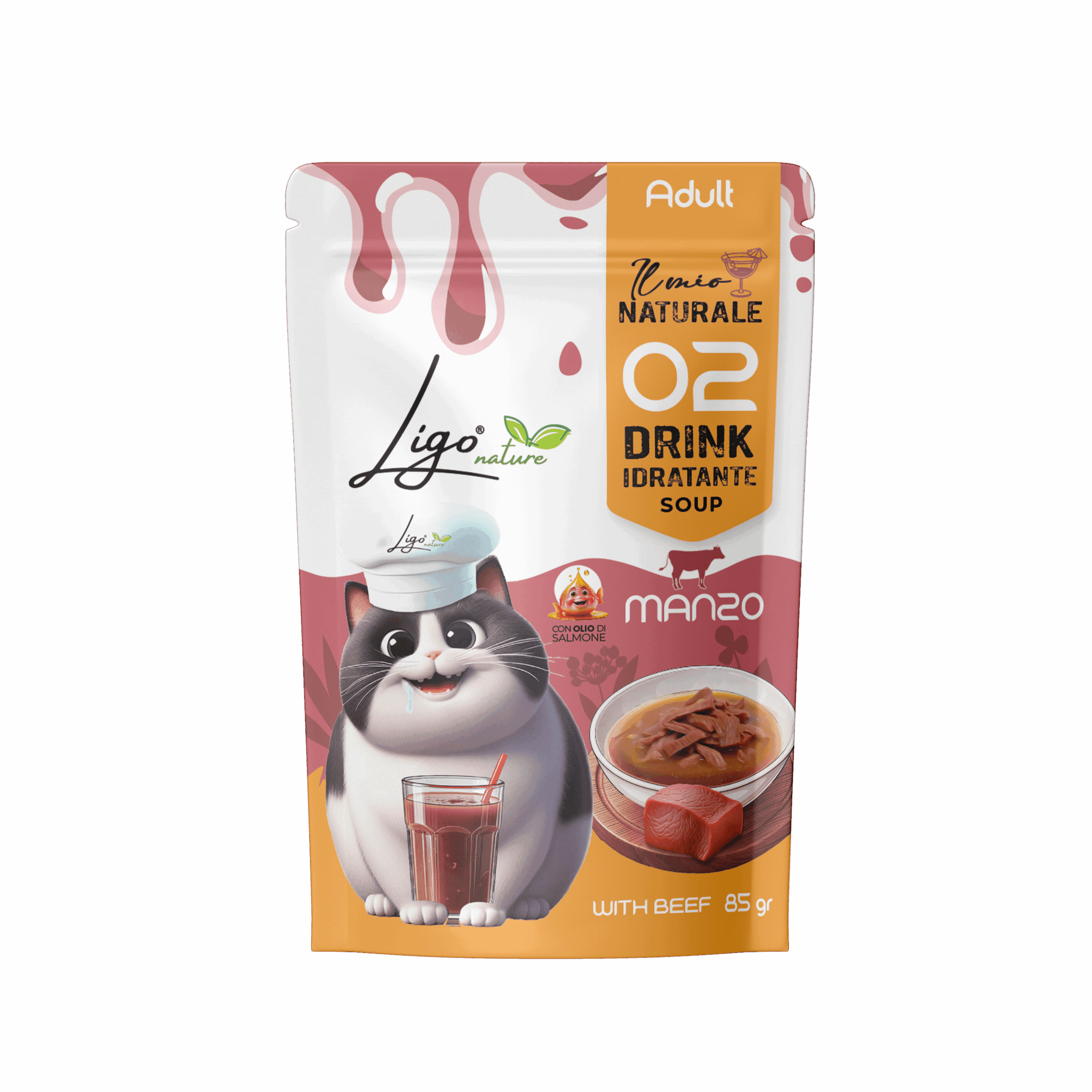 La Mia Naturale Soup Drink Beef - Ligo Nature