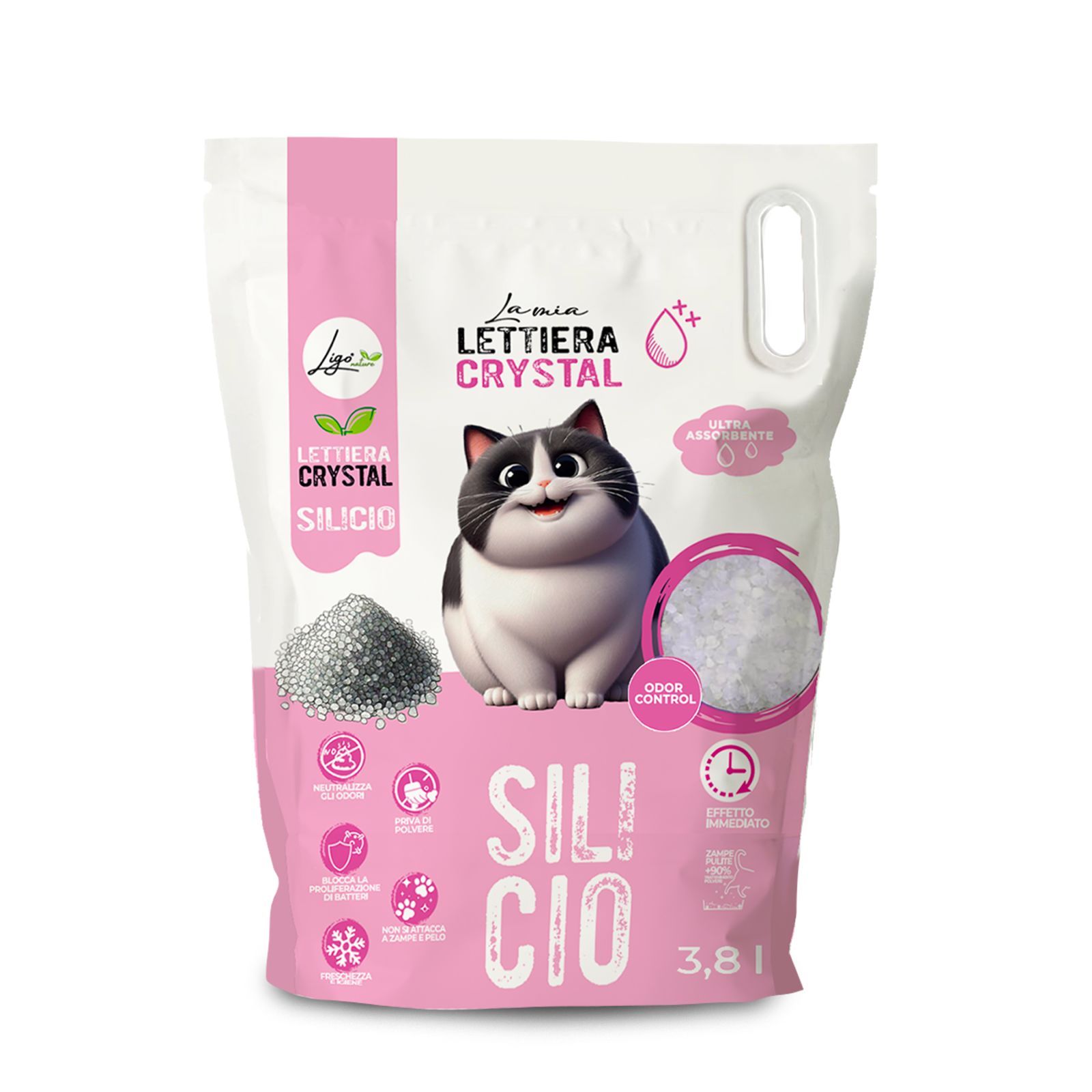 Silica Crystal Litter 3.8 l - Ligo Nature