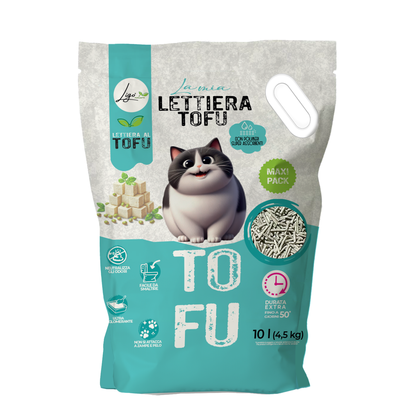 Tofu Unscented 10l Litter - Ligo Nature