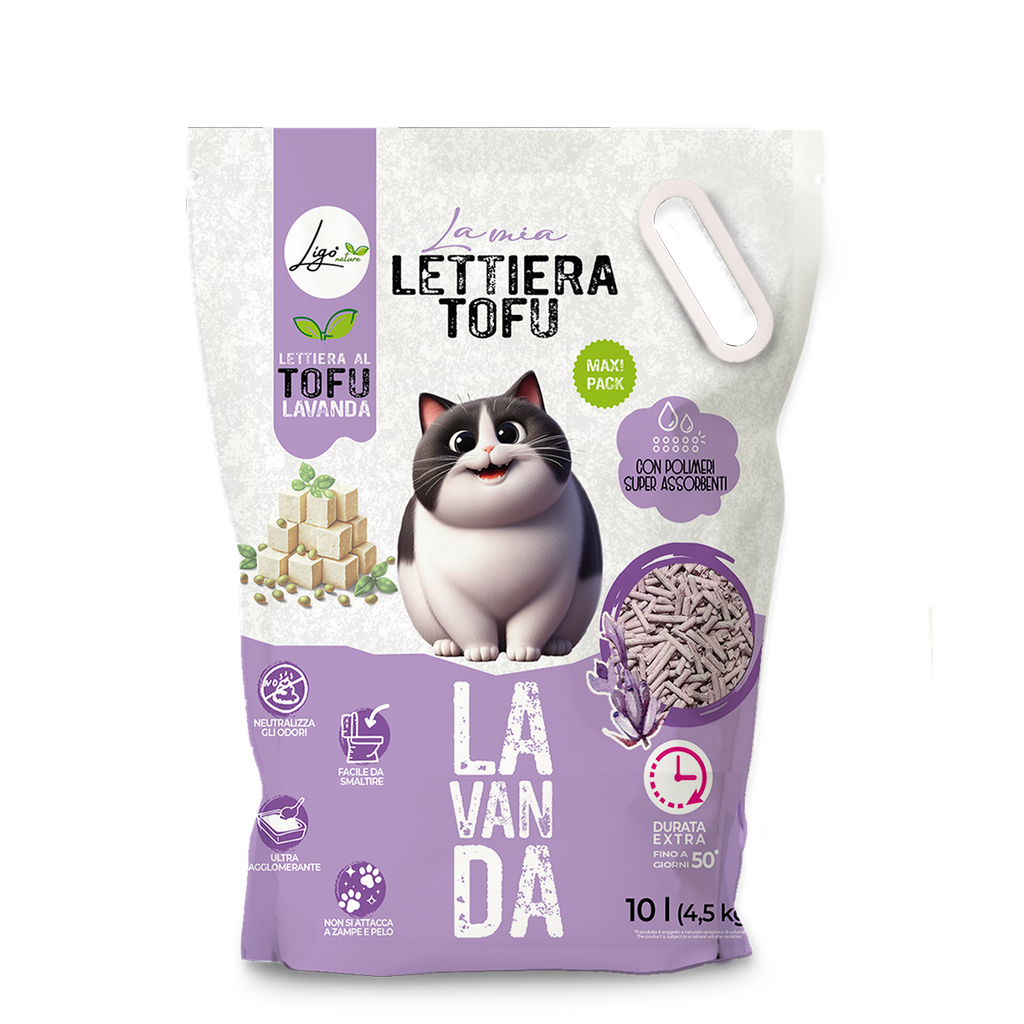 Tofu Lavender Scented 10l Litter - Ligo Nature