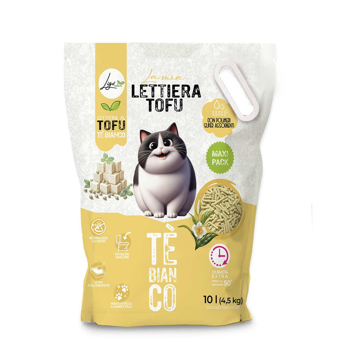 Tofu White Tea Scented 10l Litter - Ligo Nature