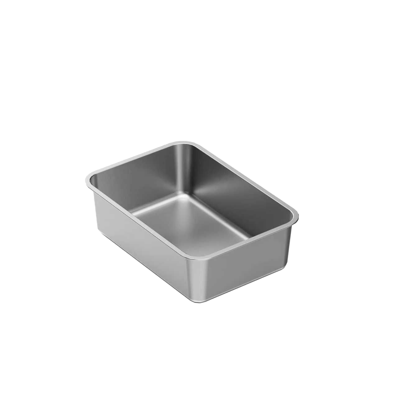 Vaschetta Lettiera L in Acciaio Inox Ligo Nature