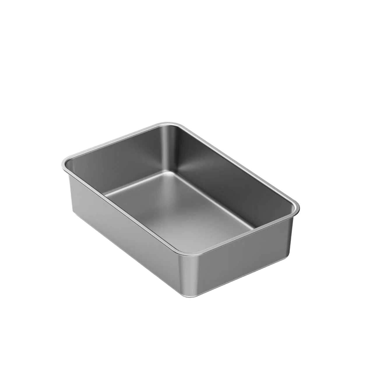 Vaschetta Lettiera XL in Acciaio Inox Ligo Nature